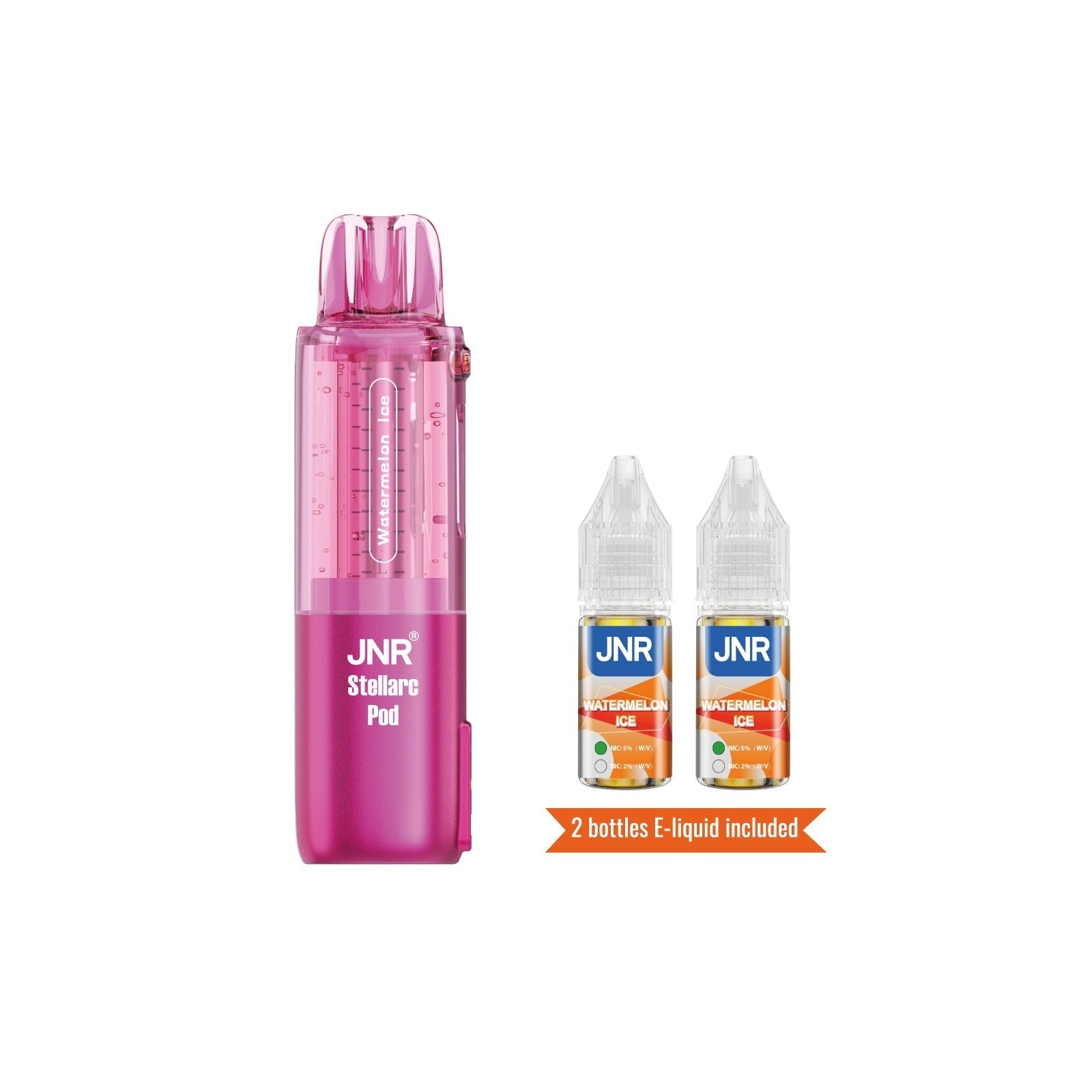 JNR Stellarc 100K Pod Watermelon Ice Disposable Vape - Black Coral